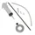 OUTIL SERINGUE MESUREUR CAPACITE HUILE DE FOURCHE (POUR CONTROLER ET RETABLIR LE NIVEAU)  -BUZZETTI-  (5092)