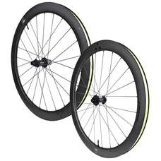 ROUES ROUTE DISQUE 700 MICHE SWR 50 CENTER LOCK CARBONE NOIR CASSETTE CAMPAGNOLO UD, SHIMANO HG, SRAM XDR 12V AXE TRAVERSANT 12/100 ET 12/142 (PAIRE) - TUBELESS READY