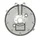 PLATINE ALLUMAGE STATOR CYCLO ADAPTABLE PEUGEOT 103 MVL, 103 SP, RCX, SPX (POUR ALLUMAGE ELECTRONIQUE)  -P2R-