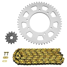 KIT CHAINE ADAPTABLE DERBI 50 SENDA DRD SM RACING 2002>2005  420  14x53  (DIAM COURONNE 102/125/8.5)  (DEMULTIPLICATION ORIGINE)  -AFAM-