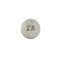 VALVE SHIM "PIAGGIO GENUINE PART" (2.80mm) FOR ALL 50cc/4 stroke SCOOTERS  -CM144325-