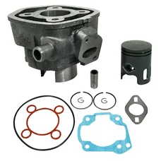 CYLINDER FOR SCOOT MBK 50 OVETTO 2 Stroke, MACH G/YAMAHA 50 NEOS 2 Stroke, JOG/APRILIA 50 SR/MALAGUTI 50 F10, F12 -P2R ALU NIKASIL