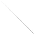 BLANK SPOKE - SILVER Ø 2.3mm Lg 291mm J-Bend (sold per unit without nut) - Ask ref 185897 for matching nut.