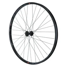 WHEEL FOR MTB - 29" PLUS TRUCKY DISC FRONT BLACK-CENTERLOCK HUB MT400 (TUBELESS+TUBETYPE) FOR THRU AXLE 15/110 - FOR TYRE 29X2.50-3.00- RIM EXTERNAL Wd 30 mm.