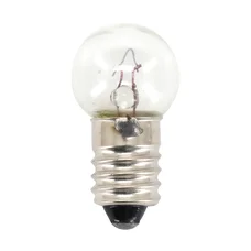AMPOULE/LAMPE STANDARD 12V  3W CULOT E10 ECLAIRAGE BLANC (A VISSER) (VENDU A L'UNITE)  -SELECTION P2R-