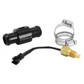 ADAPTER FOR TEMPERATURE SENSOR - KOSO FOR HOSE Ø 16 mm BLACK