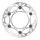DISQUE DE FREIN ADAPTABLE HUSQVARNA FE 350-450-501 2014>2024 AV / KTM 125 SX 1996>2024, 250 EXC-F 2006>2024, EXC-F 450 2017>2024 AV (EXT 270mm - INT 127.10mm - 6 TROUS)  (DF5114AF)  -NEWFREN-