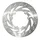 FRONT BRAKE DISC "PIAGGIO GENUINE PART" GILERA 50 RCR 2011>/APRILIA 50 RX 2006>  -865534-