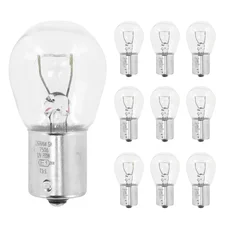 LIGHT BULB 12V 21W STANDART P21W FOOT BA15S CLEAR (TAIL+BRAKE LIGHT) (SOLD PER 10)  -OSRAM-