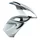 FRONT SHIELD - RIGHT "PIAGGIO GENUINE PART" APRILIA SR H2O 2004>2009 GREY  -AP8268869-