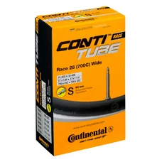 CHAMBRE A AIR VELO 700 x 25-28 CONTINENTAL VALVE PRESTA 60mm (COMPATIBLE 700 x 32)