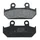 BRAKE PADS NEWFREN FOR SUZUKI 400 BURGMAN 2007> Rear 650 BURGMAN 2002> Rear  (L 88mm - H 46.5mm - thk 8.3mm)  (FD0356BE)  (SCOOTER ELITE ORGANIC)
