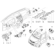 Inverseurs - Commutateurs - Boutons - Interrupteurs