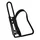 BOTTLE CAGE- P2R A1-FLAT WIRE  ALUMINIUM- BLACK