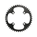 CHAINRING FOR E/BIKE- SINGLE 44T.  Ø104 BLACK -ALUMINIUM- 7075 STRONGLIGHT -4 ARMS (FOR BOSCH SYSTEM 1st and 3rd GENERATION - COMPATIBLE BROSE WITH SPIDER REF 181123)