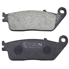 BRAKE PADS SET (2 pads) -  NEWFREN FOR KAWASAKI 750 Z 2007>2011, 800 Z 2015>2016 Front /TRIUMPH 675 STREET TRIPLE 2008>2017AV/HONDA 125 FORZA 2015> Front  (L 39mm - H 102mm - P 8.3mm) (FD0132BE1) (ELITE ORGANIC)