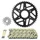 CHAIN AND SPROCKET KIT FOR KTM 390 DUKE ABS 2014>2020, 390 RC 2015>2020  520  15x45  (OEM SPECIFICATIONS)  -AFAM-