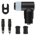 ADAPTATEUR VALVE DE PNEU TUBELESS PRESTA/SV SCHWALBE CLICK VALVE OBUS DEMONTABLE (VENDU A LA PAIRE SUR CARTE)