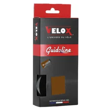 HANDLEBAR TAPE - VELOX MAXI CORK 2 tones BLACK/BROWN
