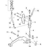 Pompe frein arrière
