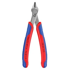 PINCE COUPANTE PRO KNIPEX SUPER KNIPS 125mm CHROME ULTRA FINE POUR ELECTRONIQUE ET MECANIQUE DE PRECISION AVEC POIGNEE ERGONOMIQUE (78 03 125)  -MADE IN GERMANY-