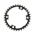 CHANRING FOR ROAD BIKE- 34T.  Ø 110 - 4 ARMS "INNER" 105  5800 BLACK STRONGLIGHT 11 Speed - COMPATIBLE ULTEGRA 6800 / DURA-ACE 9000 11 Speed.