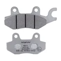 PLAQUETTE DE FREIN NISSIN POUR KAWASAKI Z125 2019> AV/AR, 650 KLR 2008>2018 AR / TRIUMPH 750-900-1000-1200 DAYTONA AR, 955-1050 TIGER AR  (A0115) (SEMI METAL)  -ECE R90-