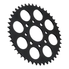 COURONNE MAXISCOOTER ADAPTABLE HONDA 125 XL V VARADERO 2000>2016 520 44 DTS ACIER NOIR (DIAM 58/90/8.5-10.5) -JT SPROCKETS