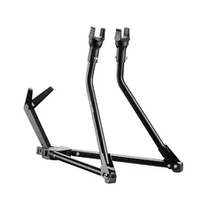 PRESENTOIR/SUPPORT 1 VELO IBERA EASY FIXATION SUR BASE CADRE ARRIERE COMPATIBLE 20"-27.5"-29"-700C NOIR - PLIABLE ET REGLABLE