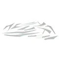 AUTOCOLLANT/STICKER/KIT DECORS ORIGINE PIAGGIO 50 NRG 2007>2017 (POUR VEHICULE NOIR MAT)  -1B000185000A6-