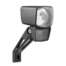 ECLAIRAGE VELO VAE / E-BIKE AVANT SUR FOURCHE AXA NXT 30 E-BIKE 6/48V 30LUX HOMOLOGUE NOIR COMPATIBLE DYNAMO - POUR VOIR A 50M ET VISIBLE A 3KMS