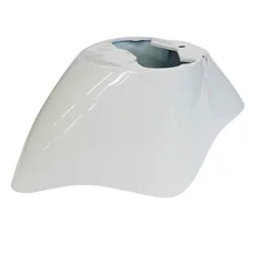 FRONT MUDGUARD - "PIAGGIO GENUINE PART" 50 ZIP 2000> WHITE 724  -1B00099600087-
