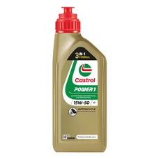 OIL FOR 4 STROKE ENGINE CASTROL POWER 1 4T  15W-50 (1 L)  (PART SYNTHETIC)