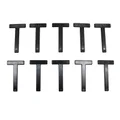 LETTRE PLAQUE TIFLEX  MOTO/SCOOTER 45mm  T  (VENDU PAR 10)