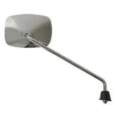 RETROVISEUR ADAPTABLE PIAGGIO 125 BEVERLY 2004>2009  DROIT CHROME (HOMOLOGUE CE)  -P2R-