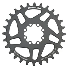 PLATEAU VTT DIRECT MOUNT 8 TROUS POUR SRAM X01/XX1 STRONGLIGHT MONO ALU HT3 NOIR 28DTS - 12V. NARROW WIDE