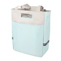 SINGLE BAG FOR BICYCLE-REAR- ISOTHERM ICE BLUE - HOOKS ON CARRIER