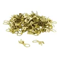 COSSE ELECTRIQUE LAITON NON ISOLEE OEILLET 6.2 x 20 A SERTIR  (VENDU AU SACHET DE 100 PIECES)  -SELECTION P2R-