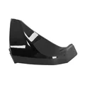 COUVERCLE/EXTREMITE DE SPOILER GAUCHE ORIGINE PIAGGIO 50-125 VESPA PRIMAVERA, SPRINT 2013>NOIR 98/A -1B001011000XN2-