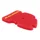 AIR FILTER FOAM FOR MAXISCOOTER MALOSSI FOR PIAGGIO 125 MP3, VESPA GTS, X8, X-EVO, 250 MP3, VESPA GTS, X8, X-EVO, 300 VESPA GTS  RED