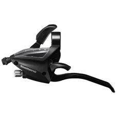 LEVIER/MANETTE VTT PATIN SHIMANO STEF500 GAUCHE 3V. NOIR V-BRAKE 4 DOIGTS