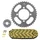 CHAIN AND SPROCKET KIT FOR SYM 125 XS K 2007>2013  428  15x39  (Ø SPROCKET 64/80/8.5)  (OEM SPECIFICATION) -AFAM-