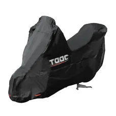 HOUSSE/BACHE DE PROTECTION MOTO TAAC SUPER HYDROSCUD OXFORD 300D POLYESTER ETANCHE/WATERPROOF 5000mm TAILLE  M NOIR (204x90x163cm) (SANGLE ANTI-FLOTTEMENT/OEILLET ANTIVOL)