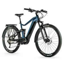 VELO ELECTRIQUE/VAE VTC 29 LEADER FOX AXEN TOUT SUSPENDU HOMME BLEU MAT 10V MOTEUR CENTRAL PANASONIC GX ULTIMATE 36V 90Nm BATTERIE 20Ah (CADRE 19,5" - H50cm - L - ADULTE DE 178cm à 185cm)