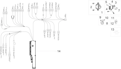 Circuit electrique AV