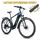 VELO ELECTRIQUE/VAE VTC 28 LEADER FOX BARNET 2025 HOMME BLEU 9V MOTEUR CENTRAL BAFANG M510 36V 95Nm BATTERIE 20Ah (20.5'' - h53cm - TAILLE XL - POUR ADULTE DE 183cm à 190cm)
