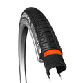 TYRE FOR URBAN BIKE/CARGO 29 X 2.00 CST BROOKLYN BLACK - RIGID - (50-622) REINFORCED - REFLECTIVE -  COMPATIBLE EBIKE (MAX LOAD 175kgs)