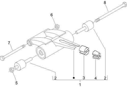 Bras oscillant