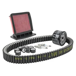 KIT ENTRETIEN MAXISCOOTER ADAPTABLE KYMCO 550 CV3 2021>, AK 550 2017> (PACK 5 PIECES) -SELECTION P2R PREMIUM