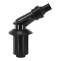 SPARK PLUG CAP - P2R RESIN - 120° ANGLED - BLACK